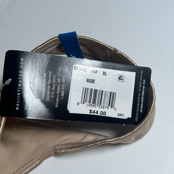 Bali Cool Comfort Full Coverage Wireless Padded Wide Strap Bra XL New - Picture 8 of 8